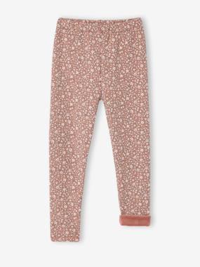 -Legging fille doublé maille polaire
