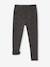 Leggings Lined in Polar Fleece for Girls BROWN LIGHT ALL OVER PRINTED+chocolate+dusky pink+printed grey - vertbaudet enfant 