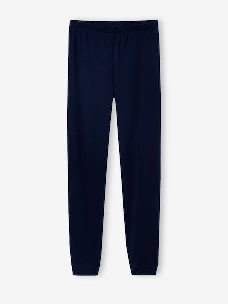 Pyjama 2 pièces homme famille Noël bleu nuit - vertbaudet enfant 