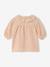 Starry Muslin Dress for Babies sand beige - vertbaudet enfant 