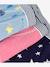 Pack of 3 Printed Cotton Boxers for Boys blue - vertbaudet enfant 