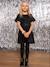 Girl's sequin Christmas dress, mother-daughter capsule black - vertbaudet enfant 
