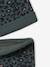 'Leopard' Beanie + Snood Set for Girls green - vertbaudet enfant 