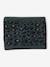 'Leopard' Beanie + Snood Set for Girls green - vertbaudet enfant 