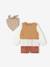 Set of 3 baby items: 2-in-1 jumper + short + scarf terracotta - vertbaudet enfant 