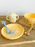 Tom & Jerry Cutlery Set for Babies, LOONEY TUNES yellow - vertbaudet enfant 