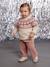 Baby Christmas jacquard jumper family capsule ecru - vertbaudet enfant 