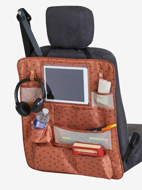 Car Organiser, Fashion Roll ecru+iridescent copper - vertbaudet enfant 