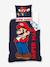 Parure housse de couette enfant et taie d'oreiller Super Mario marine - vertbaudet enfant 