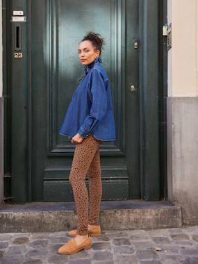 -Blouse femme en jean Capsule mère-fille