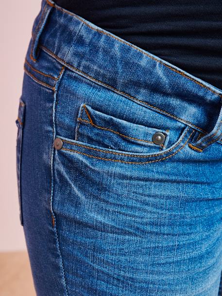 Jean de grossesse skinny effiloché Denim bleached - vertbaudet enfant 