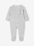 Koala Sleepsuit in Velour, for Babies marl beige+marl grey - vertbaudet enfant 