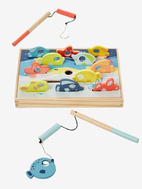 Jouet-Jeux de société-Jeux d'adresse et d'équilibre-Jeu de pêche 3D en bois FSC®