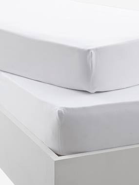 Bedding & Decor-Pack of 2 Organic Collection Fitted Sheets