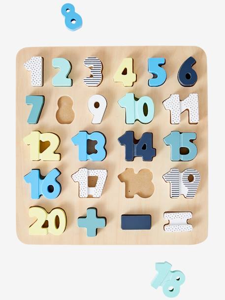 Numbers Puzzle - FSC® Certified Wood Multi - vertbaudet enfant 
