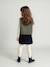 Sleeveless Sherpa Jacket for Girls green+vanilla - vertbaudet enfant 