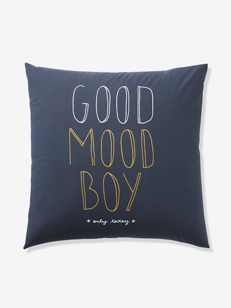 Children's Duvet Cover + Pillowcase Set, ROCK STAR Dark Blue - vertbaudet enfant 