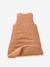 Customisable summer baby sleeping bag in organic cotton muslin cloth, JUNGLE printed brown - vertbaudet enfant 