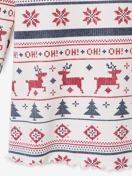 Christmas family 2-piece pyjamas for women night blue - vertbaudet enfant 