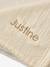 Blanket in Cotton Gauze & Faux Fur beige - vertbaudet enfant 
