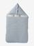 Baby Nest in Cotton Gauze crystal blue+grey blue+printed beige+vanilla+WHITE MEDIUM ALL OVER PRINTED - vertbaudet enfant 