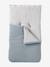 Baby Nest in Cotton Gauze crystal blue+grey blue+printed beige+vanilla+WHITE MEDIUM ALL OVER PRINTED - vertbaudet enfant 