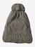 Lightweight Padded Baby Carrier Cover khaki - vertbaudet enfant 