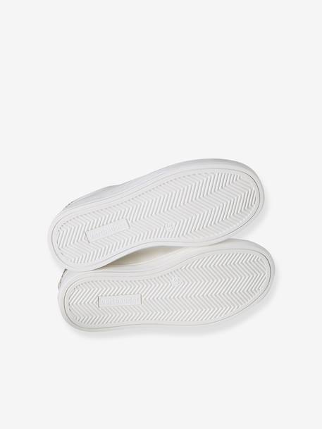 Synthetic Trainers for Girls printed white - vertbaudet enfant 