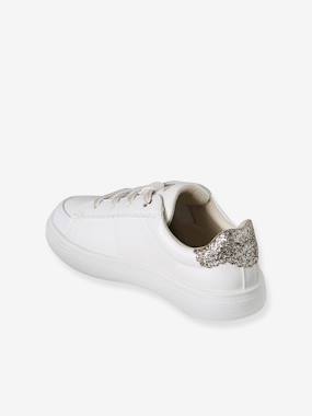 Baskets fille synthetique à lacets élastiqués - vertbaudet enfant -Baskets fille synthetique à lacets élastiqués