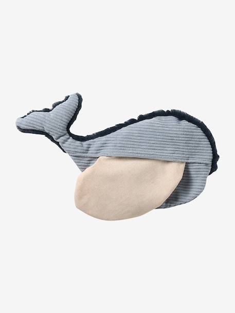 Cuddly Toy Hot Water Bottle ecru+navy blue+pecan nut - vertbaudet enfant 
