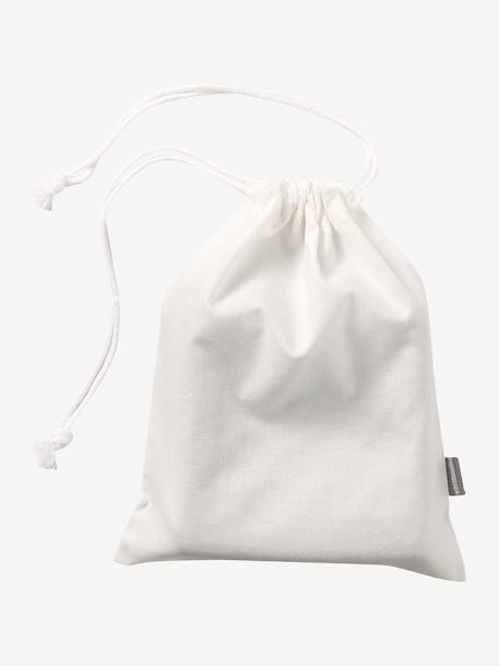 Pack of 6 Washable Wipes printed beige+white - vertbaudet enfant 
