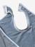 Apron Baby Bath Cape for Parent/Baby cappuccino+grey blue+ochre+terracotta - vertbaudet enfant 