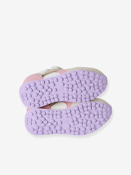 Trainers with Hook-&-Loop Fasteners & Elasticated Laces set pink - vertbaudet enfant 
