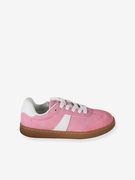 Girl's synthetic trainers rose - vertbaudet enfant 