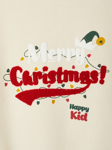 Christmas Sweatshirt for Children, Family Capsule Collection vanilla - vertbaudet enfant 