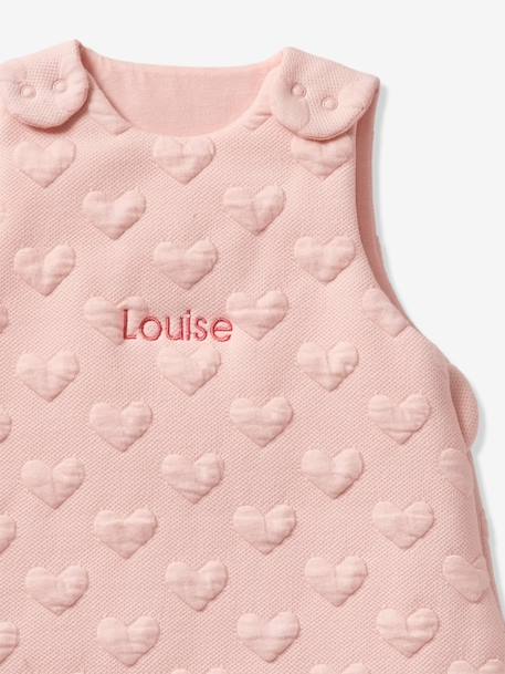 Baby Sleeping Bag, Jacquard beige+pale pink - vertbaudet enfant 