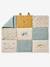 Floor mattress / Play mat in patchwork cotton muslin BAYOU multicoloured - vertbaudet enfant 