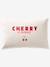 Duvet Cover & Pillowcase Set with Recycled Cotton, CHERRY STRIPES striped red - vertbaudet enfant 