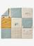 Floor mattress / Play mat in patchwork cotton muslin BAYOU multicoloured - vertbaudet enfant 