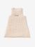 Customisable organic muslin sleeveless baby sleeping bag IN THE CLOUDS ecru - vertbaudet enfant 