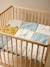 Floor mattress / Play mat in patchwork cotton muslin BAYOU multicoloured - vertbaudet enfant 