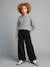 Fluffy Knit Christmas Jumper with Silvery Effect for Girls, JONEN silver - vertbaudet enfant 