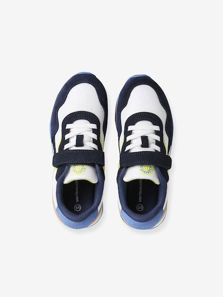 Synthetic Trainers for Children set blue - vertbaudet enfant 
