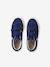 Boys' synthetic trainers with touch 'n' close fastening ecru+navy blue - vertbaudet enfant 