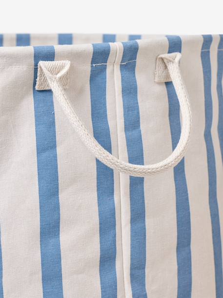 Pack of 2 storage baskets striped beige - vertbaudet enfant 