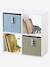 Set of 2 Minisaurus Dino Storage Tubs in Corduroy sage green - vertbaudet enfant 