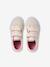 Girl's synthetic trainers printed beige - vertbaudet enfant 