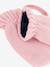 Knitted mittens with fleece lining for baby girls white - vertbaudet enfant 