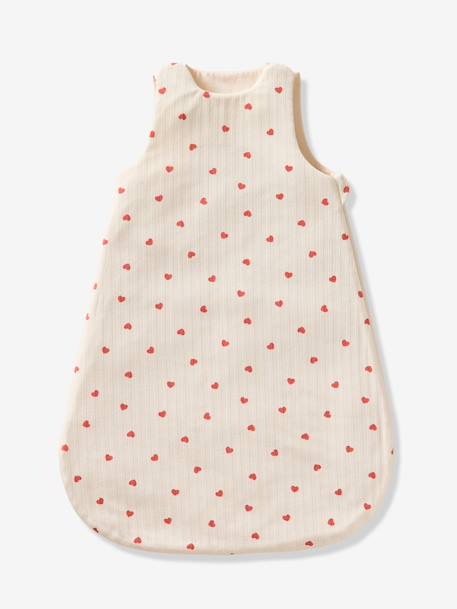 Baby sleeping bag MON COEUR ecru - vertbaudet enfant 