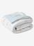 Cotton Muslin Blanket / Play Mat, IN THE CLOUDS striped blue - vertbaudet enfant 